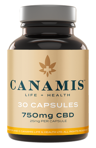 Canamis 750mg CBD Soft Gel Capsules