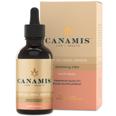 Canamis Premium CBD Natural Oral Drops