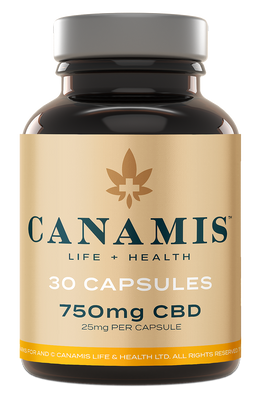 Canamis 750mg CBD Soft Gel Capsules